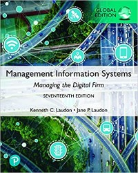 Management information systems : managing the digital firm seventeenth edition