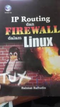 Ip routing dan firewall dalam linux