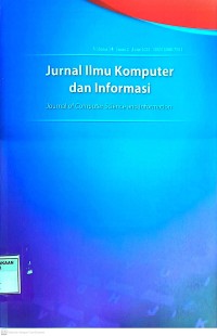Jurnal Ilmu Komputer dan Informasi = Journal of Computer Science and Information Vol. 14, No. 2 2021