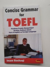 Image of Concise grammar for TOEFL