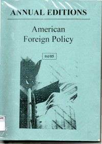 Image of Annual editions american foreign policy 04/05