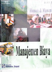 Image of Manajemen biaya: akuntansi dan pengendalian (Buku 2)