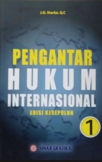 Image of Pengantar hukum internasional (edisi kesepuluh)