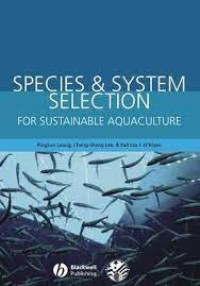 Image of Species and system selection for sustainable aquaculture