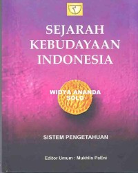 Image of Sejarah Kebudayaan Indonesia: Sistem Pengetahuan