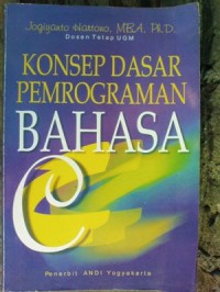 Konsep dasar pemrograman bahasa C