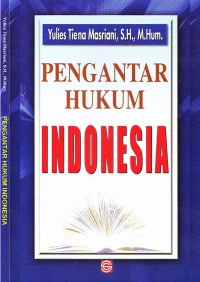 Image of Pengantar Hukum Indonesia