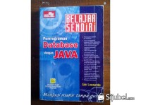 Belajar sendiri pemrograman database dengan JAVA