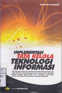 Implementasi tata kelola teknologi informasi