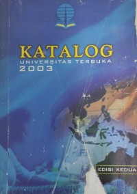 Katalog Universitas Terbuka 2003