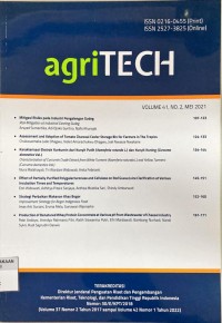Agritech Vol. 41, No. 2 2021
