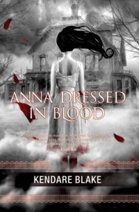 Anna dressed in blood