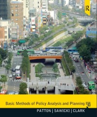Basic methods of policy analysis and Planning