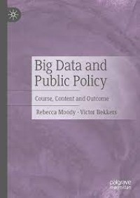 Big data and public policy course, content, and outcome