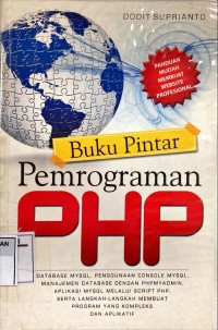 Buku pintar pemrograman PHP