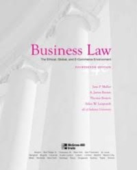 Business law : the ethical, global and e-commerce environement (ed. 14)