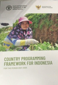 Country Programming Framework for Indonesia : for Periode 2021-2025