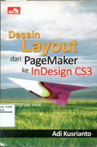 Desain layout dari pagemaker ke indesign CS 3