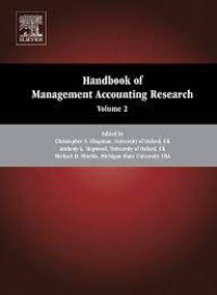 Handbook of management accounting research : volume 2