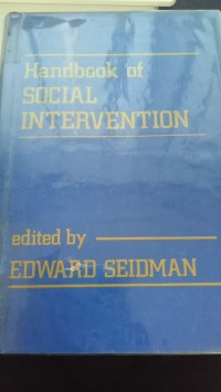 Image of Handbook of Social Intervention