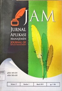 Jurnal aplikasi manajemen Vol. 17, No. 1 2019