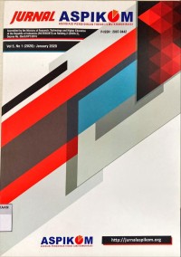 Jurnal aspikom Vol. 5, No. 1 2020