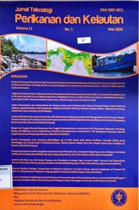 Jurnal teknologi perikanan dan kelautan Vol. 11, No. 1 2020