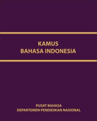 Kamus bahasa Indonesia