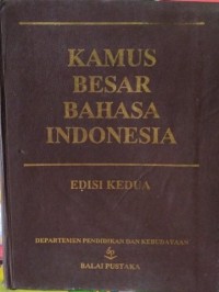 Kamus Besar Bahasa Indonesia