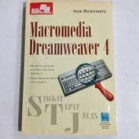 Macromedia Dreamweaver 4