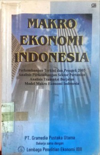 Makro ekonomi indonesia