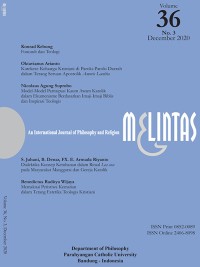 Melintas : An Internasional Journal of Philosophy and Religion