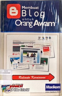 Membuat blog untuk orang awam