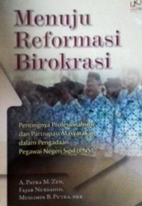 Menuju reformasi birokrasi