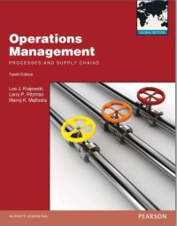 Operations management _ processes and supply chains