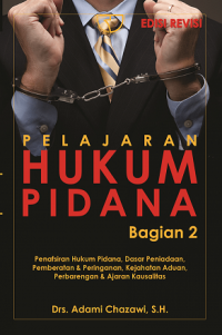Pelajaran hukum pidana bagian 2