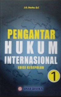 Pengantar hukum internasional (edisi kesepuluh)
