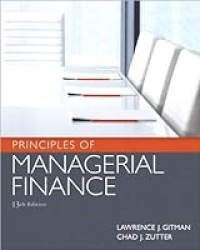 Principles of managerial finance