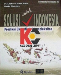 Solusi Untuk Indonesia