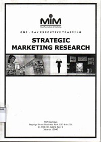 Strategic marketing research