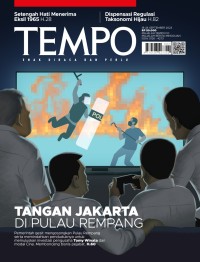 Tempo: tangan Jakarta di Pulau Rempang