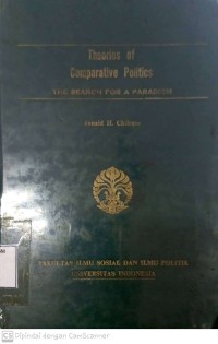 Image of Theories Of Comparative Politics: The Search For A Paradigm