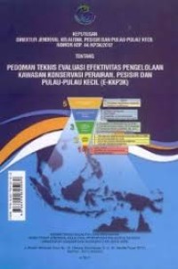 Pedoman Teknis Evaluasi Efektivitas Pengelolaan Kawasan Konservasi Perairan, Pesisir Dan Pulau-Pulau Kecil (E=KKP3K)