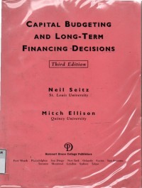 Image of Capital budgeting and long-term financing decision