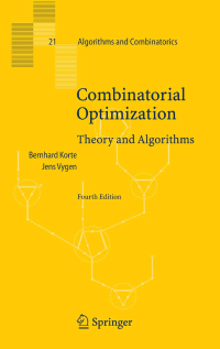 Image of Combinatorial optimization: theory and algorithms
