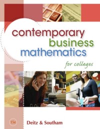 Image of Contemporary business mathematics for colleges