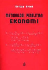 Image of Metodologi penelitian ekonomi