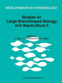 Studies on large branchiopod biology and aquaculture II